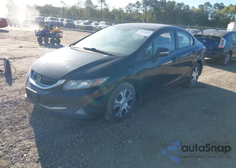2013 Honda Civic Hybrid из США, поврежденный, VIN 19XFB4F23DE203191